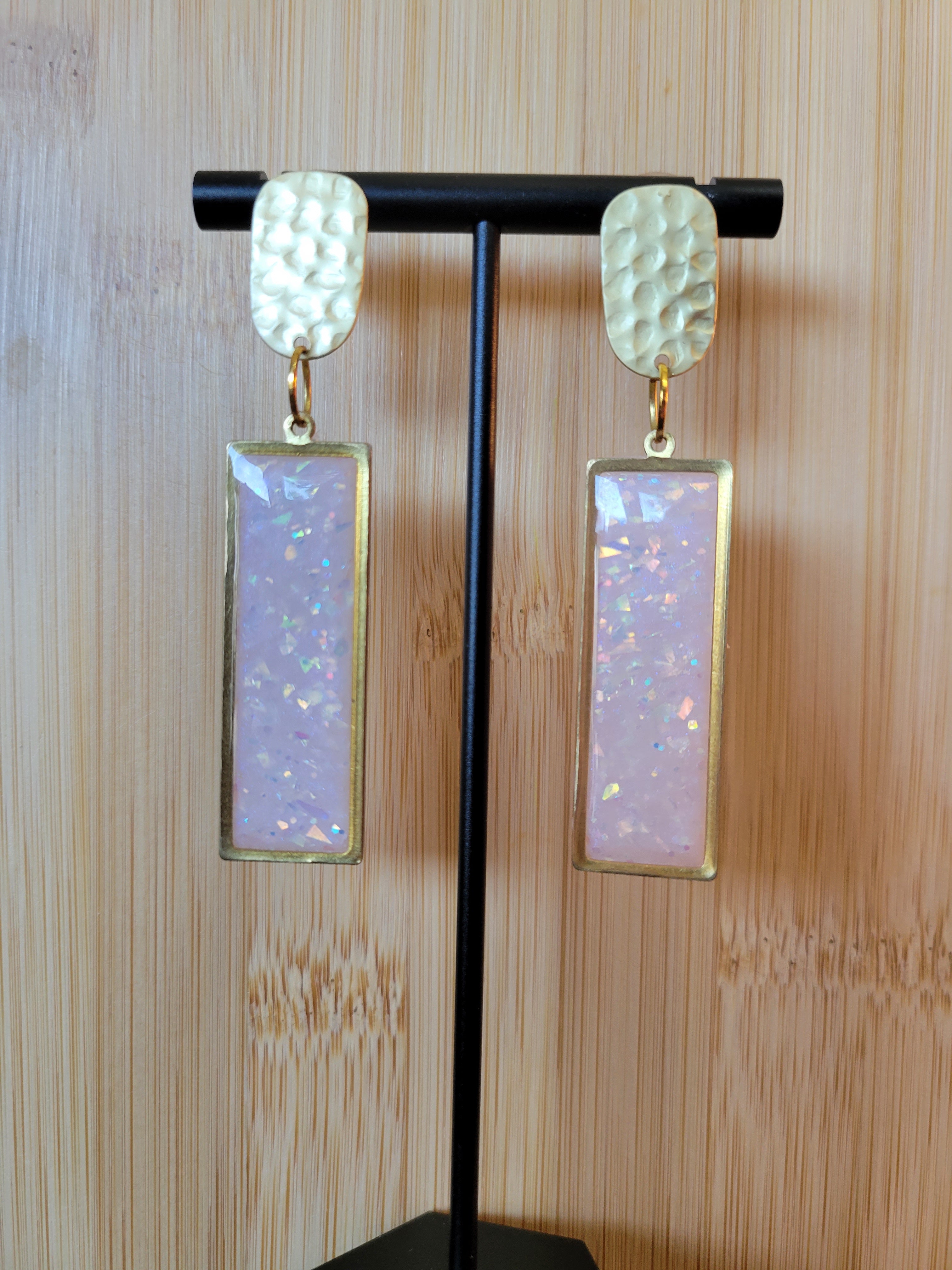 Pretty (faux) Opal - Rectangle – k68designs.com